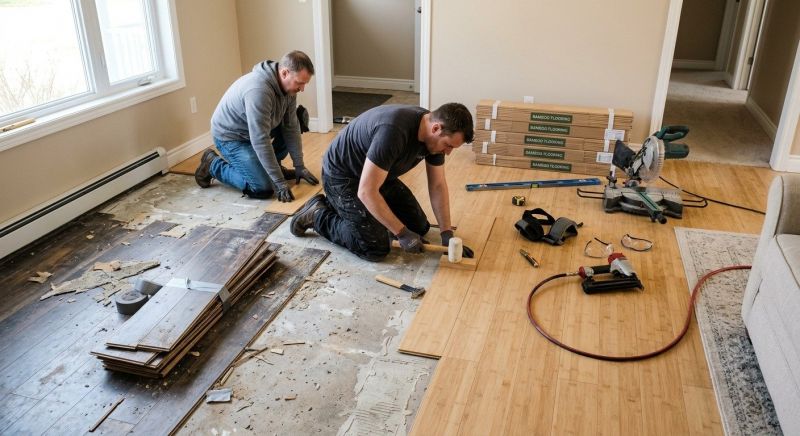 Bamboo Flooring Installation in Zephyrhills, FL