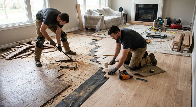 Hardwood Replacement in Webster, FL