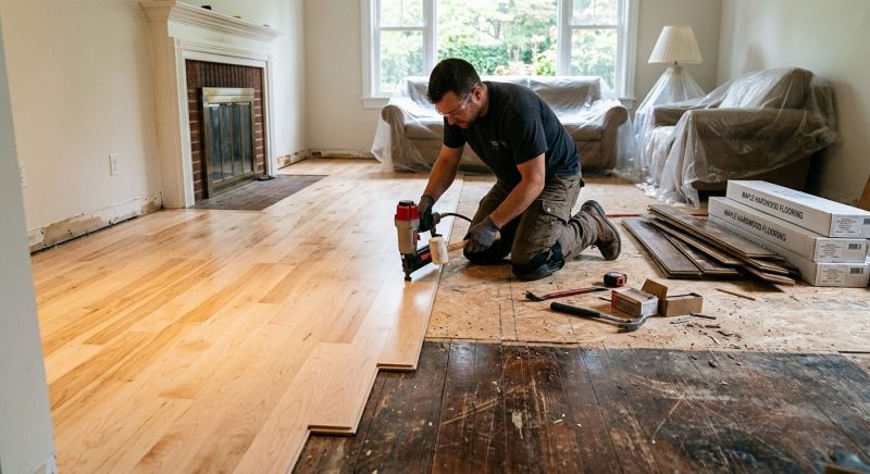 Maple Flooring Installation in Zephyrhills, FL