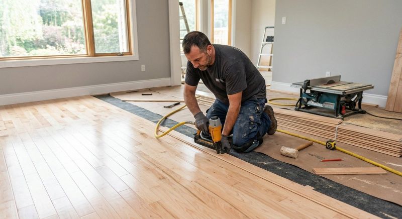 Maple Flooring Installation in Plant City, FL
