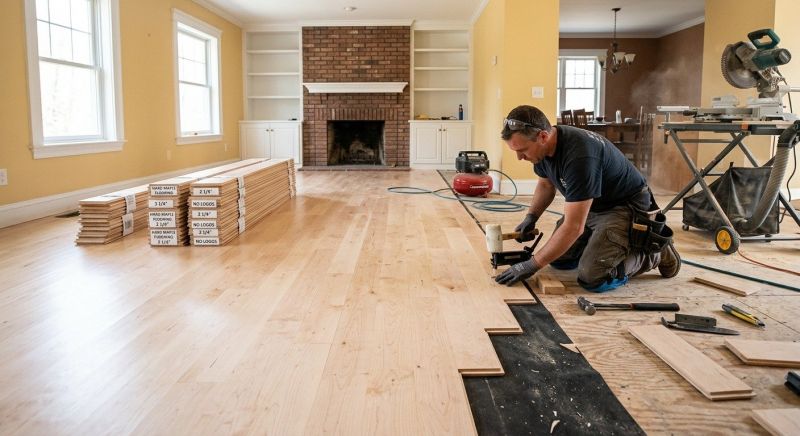 Maple Flooring Installation in Valrico, FL