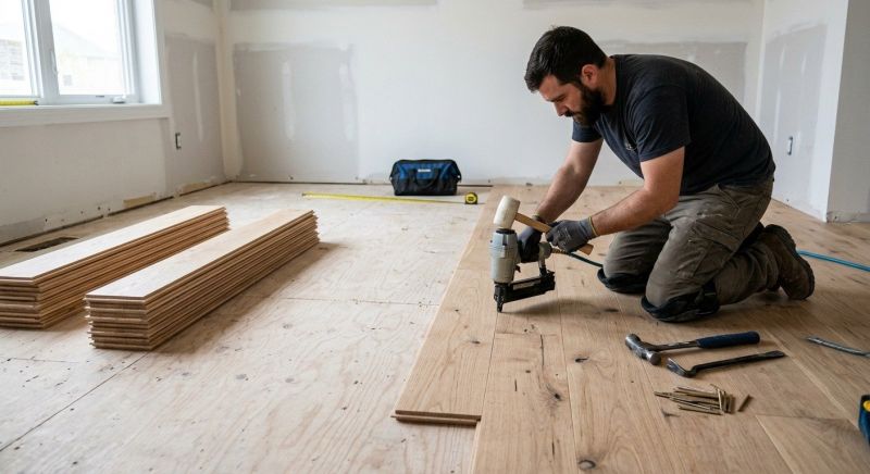 Oak Floor Installation in Brandon, FL