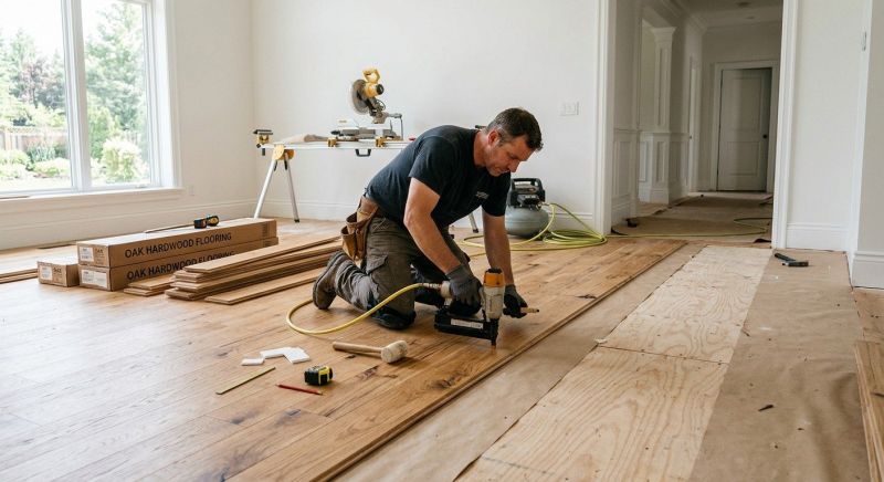 Oak Floor Installation in Dade City, FL