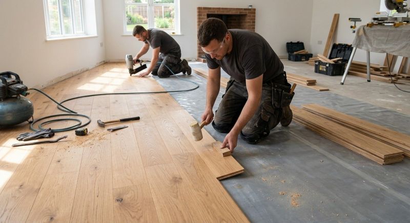 Oak Floor Installation in Dade City, FL
