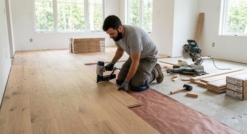 Oak Floor Installation in Kathleen, FL