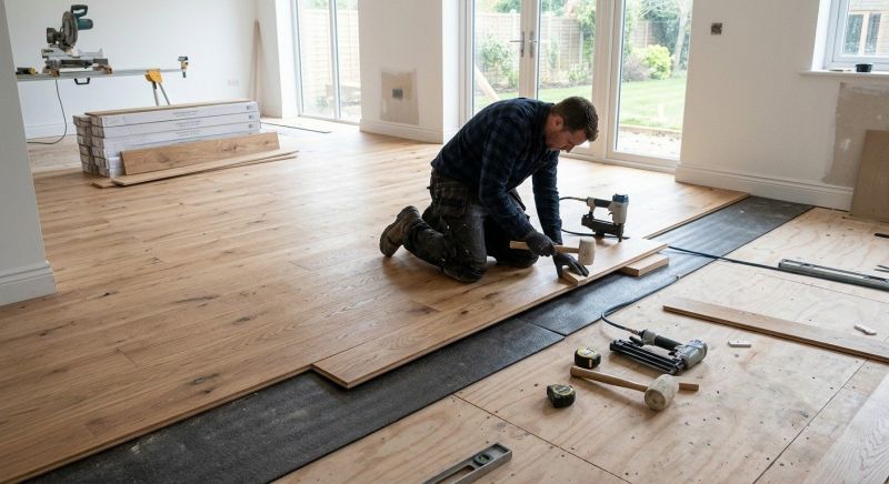 Oak Floor Installation in Seffner, FL