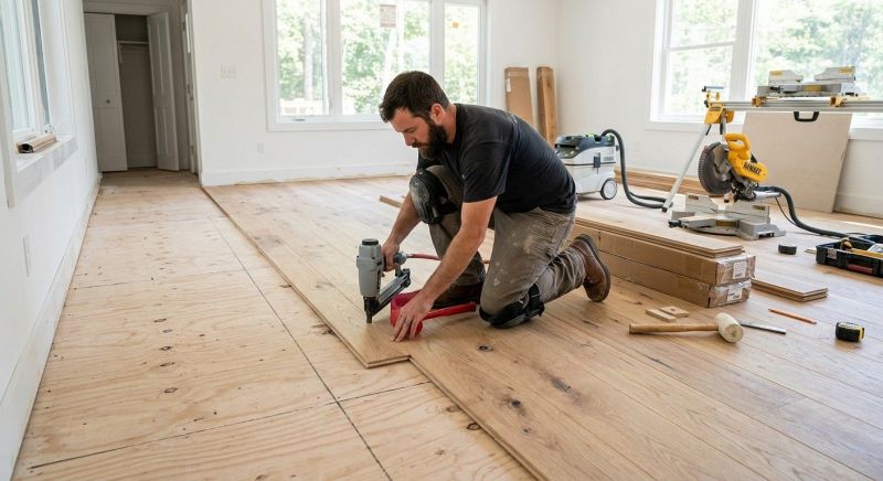 Oak Floor Installation in Wesley Chapel, FL