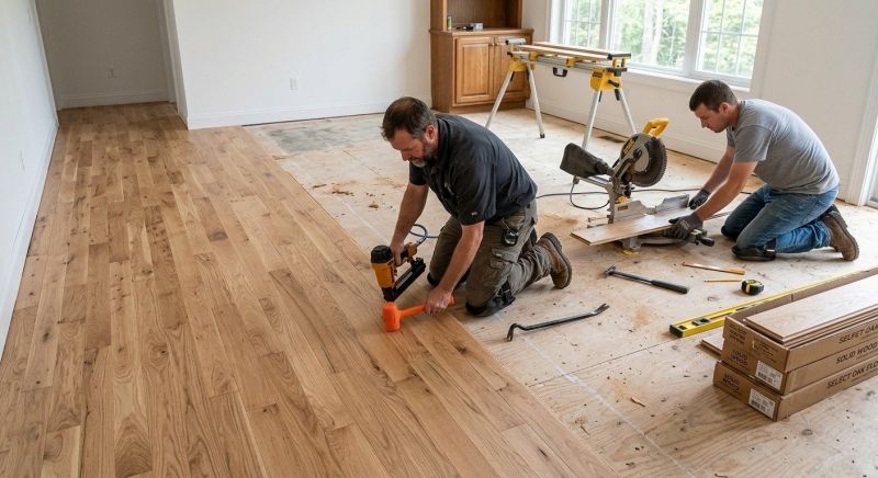 Oak Floor Replacement in Zephyrhills, FL