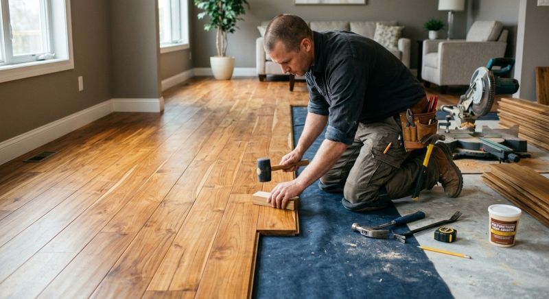 Teak Flooring Installation in Zephyrhills, FL