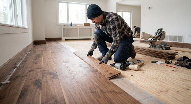 Walnut Flooring Installation in Zephyrhills, FL