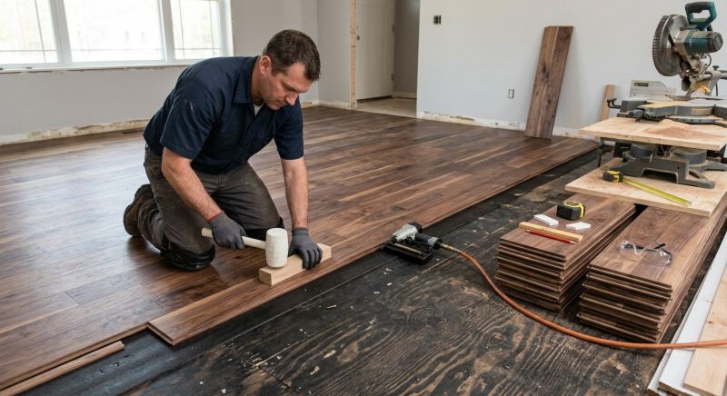 Walnut Flooring Installation in Zephyrhills, FL