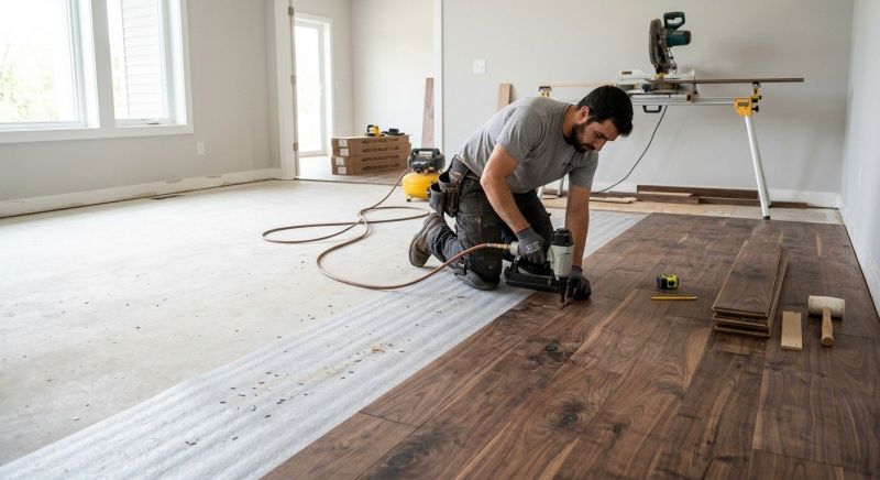 Walnut Flooring Installation in Zephyrhills, FL