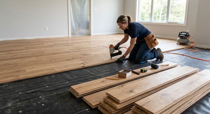 Wide Plank Floor Installation in Zephyrhills, FL