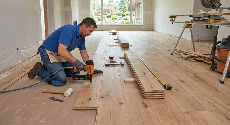 Wide Plank Floor Installation in Zephyrhills, FL