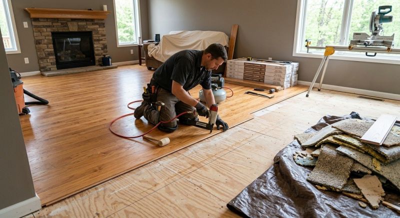 Wood Floor Replacement in Hernando County, FL