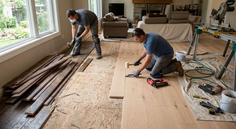 Wood Floor Replacement in Zephyrhills, FL
